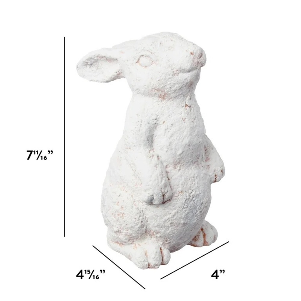 My Texas House Standing Bunny Figurine White - Easter Spring 2025 - Picture 4 of 9